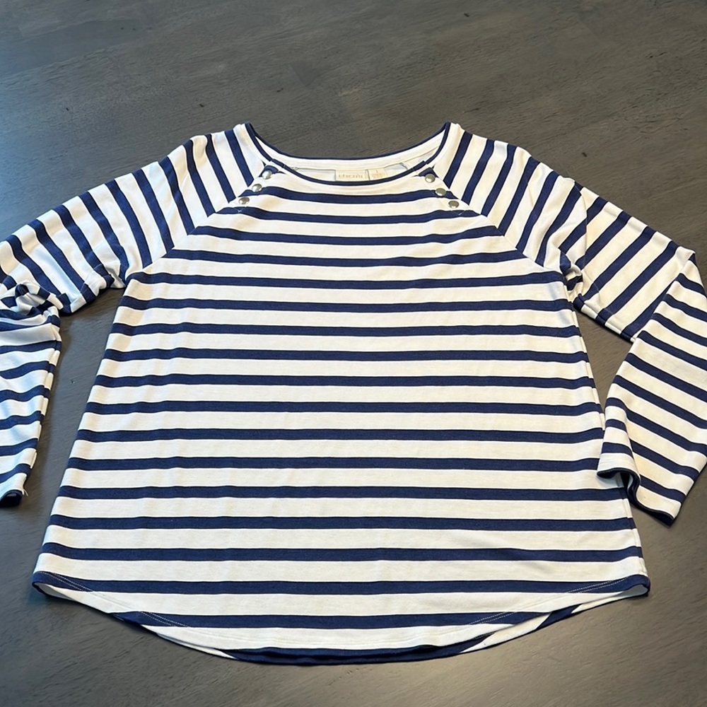 Chico’s Striped Shirt
